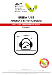 Guida acustica ristrutturazioni - Copertina