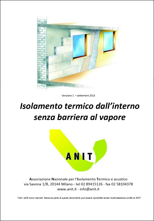 manuale isolamento termico dall'interno