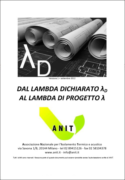 Dal lambda dichiarato al lambda di progetto