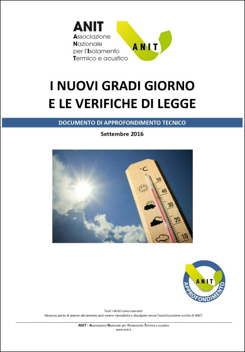 I nuovi gradi giorno e le verifiche di legge