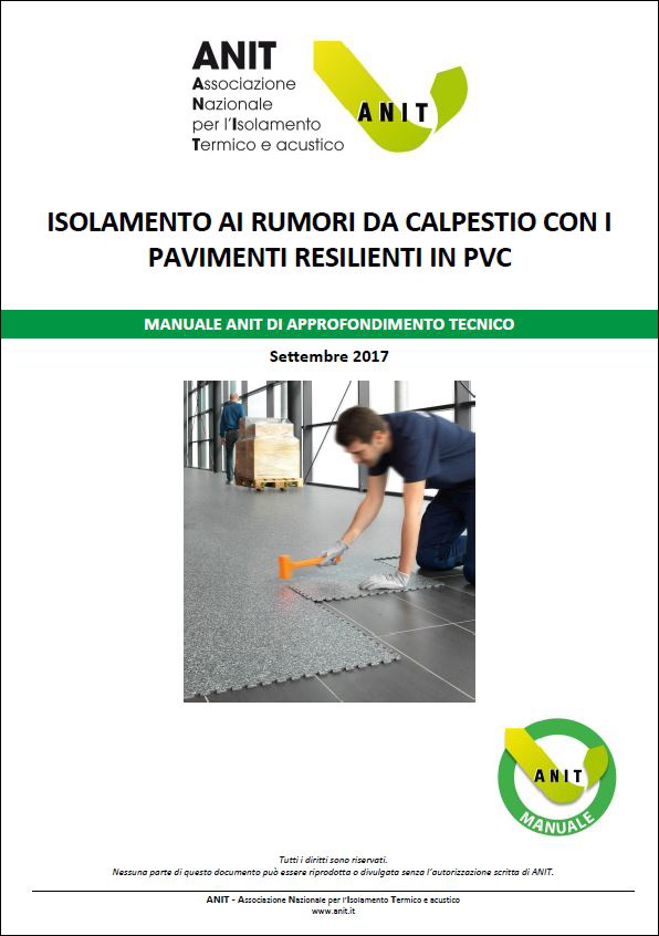 Isolamento al calpestio con i pavimenti in PVC