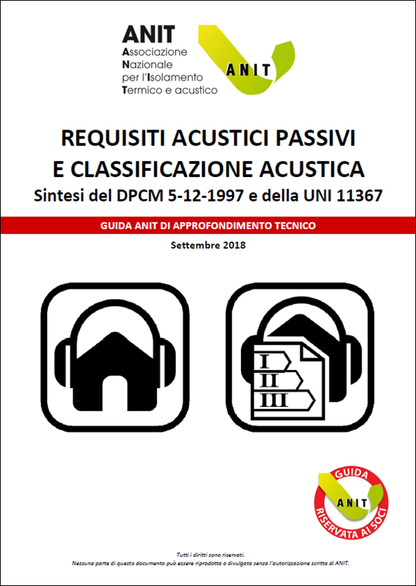 GUIDA ANIT - Requisiti acustici passivi e classificazione