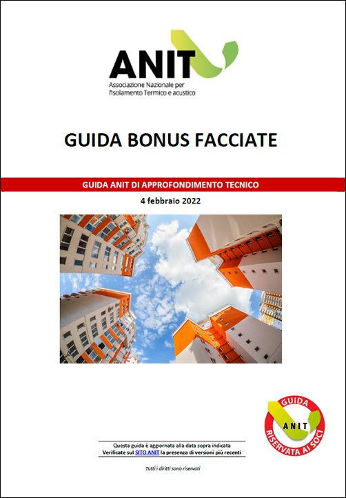 Guida ANIT - Bonus Facciate 2022