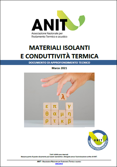 materiali isolanti e conduttività termica