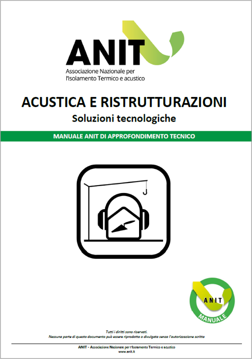 Manuale ANIT - Acustica e ristrutturazioni