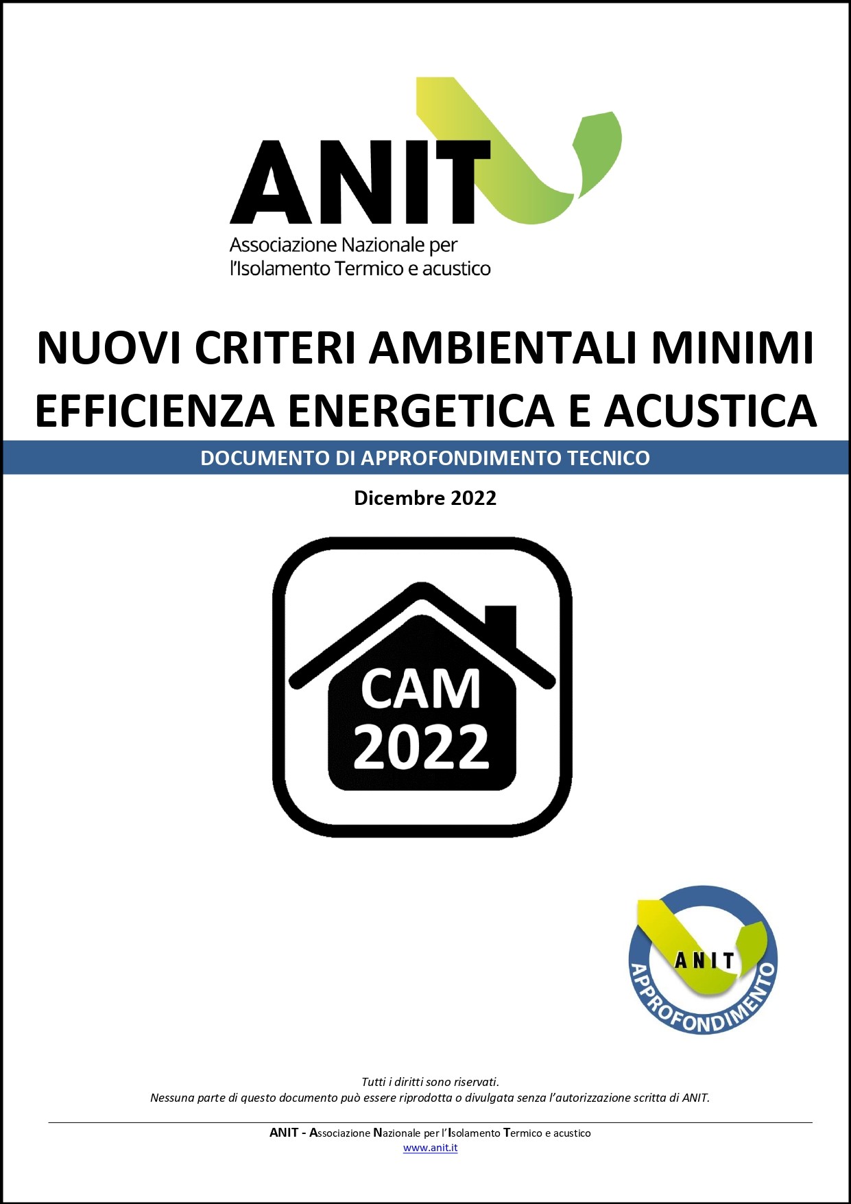 Nuovi Criteri Ambientali Minimi