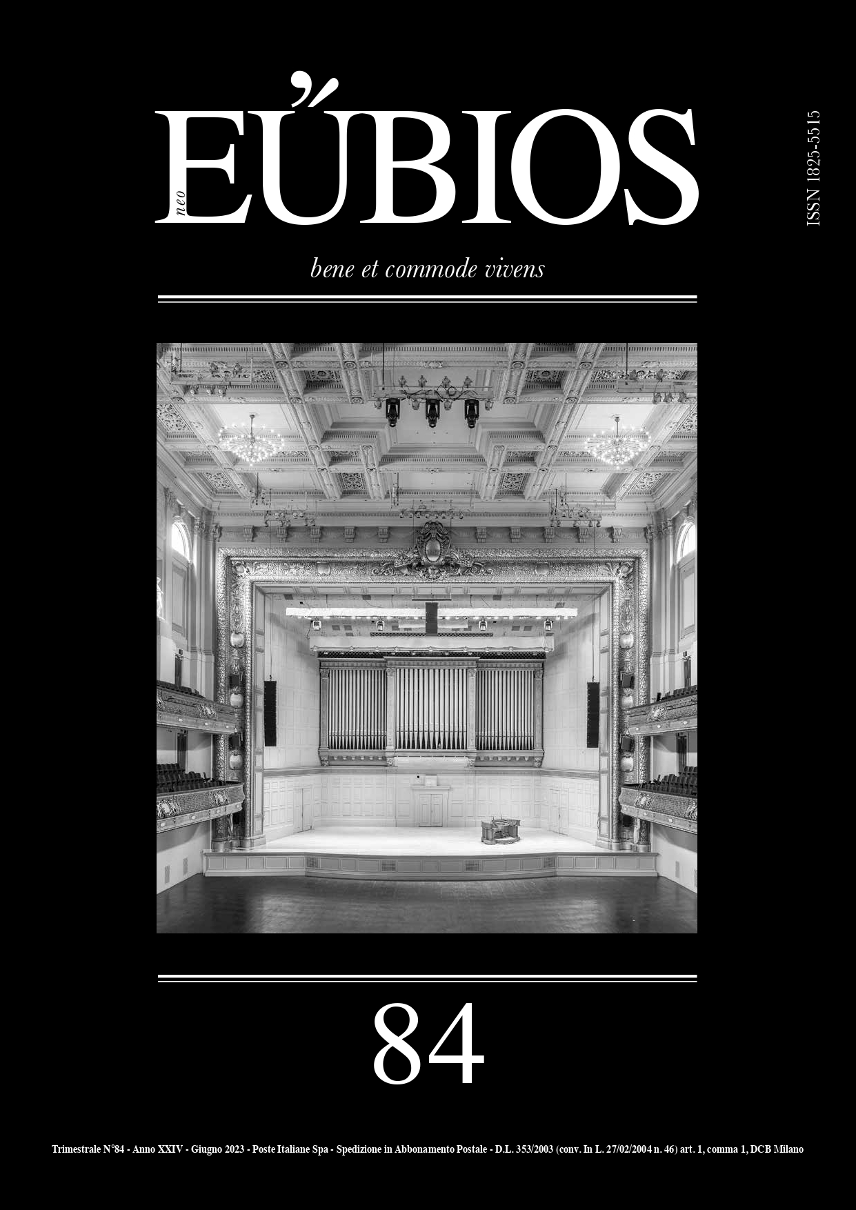 neo-Eubios 84 copertina